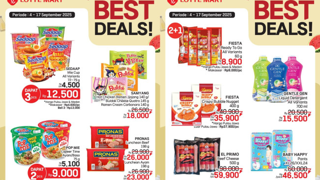 Promo Lotte Mart (instagram)